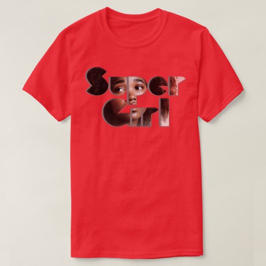 女すごいの子 Tシャツ (デザイン正面)