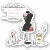 女だ シール (正面)