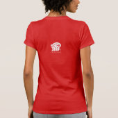 女とは Tシャツ (裏面)