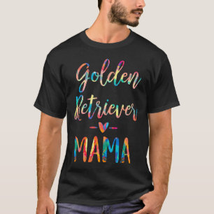 女と女の子のための犬ゴールデンレトリバーママPa Tシャツ