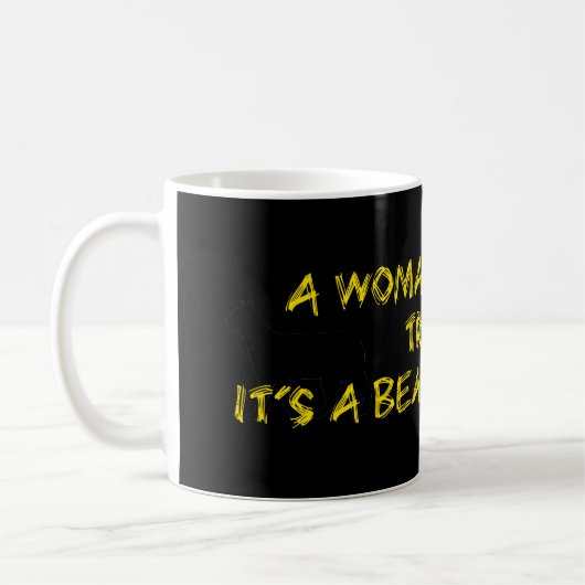 女と彼女のトラック コーヒーマグカップ (左)