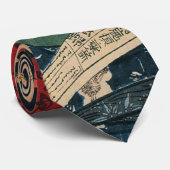 女と眠る猫,国芳女性と寝猫国芳 ネクタイ (ロール)