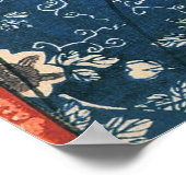 女と眠る猫,国芳女性と寝猫国芳 ポスター (角)