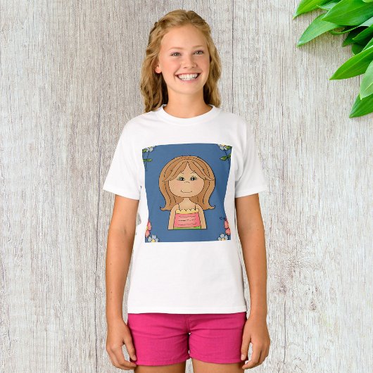 女と花 Tシャツ