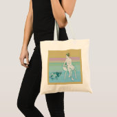 女と豚 トートバッグ (正面(商品))
