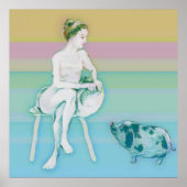 女と豚 ポスター (正面)