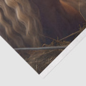 女と馬のキスのデコページ 薄葉紙 (詳細)