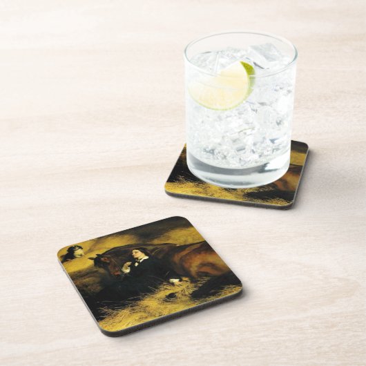 女と馬 コースター (右側)