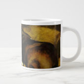 女と馬 ジャンボコーヒーマグカップ (右)