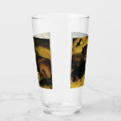 女と馬 タンブラーグラス (左)