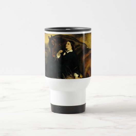 女と馬 トラベルマグ (中央)