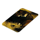 女と馬 マグネット (左側)