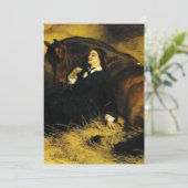 女と馬 招待状 (スタンド正面)