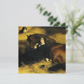 女と馬 招待状 (スタンド正面)