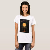 女に趣味を許されることを禁じる神 Tシャツ (正面フル)