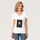 女に趣味を許されることを禁じる神 Tシャツ (正面フル)
