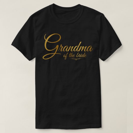 女のおばあちゃん Tシャツ (デザイン正面)