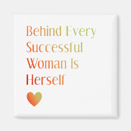 女のやる気を起こさせる後ろの引用文は自分の磁石である マグネット