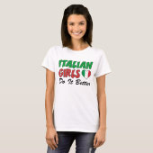 女のイタリアン子の方がいい Tシャツ (正面フル)