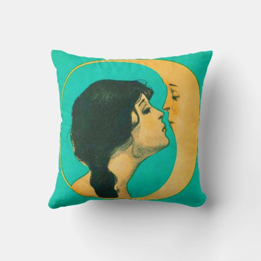 『女のキスをする月』 クッション (裏面)