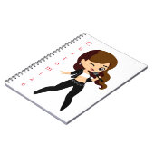 女のクール子がカラオケThunder_Cove ノートブック (左側)