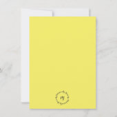 女のストップ子だ！勇気付けられるフラットグリーティングカード (裏面)