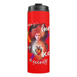 女のハート タンブラー