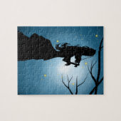 女のビクトリアン人遊はバイオリンだ ジグソーパズル (横)