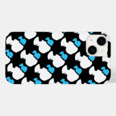 女のビクトリアン子シルエットカメオiPhoneケース Case-Mate iPhoneケース (裏面 (横))