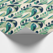 女のピース ラッピングペーパー (角)