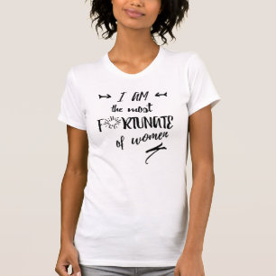 女の中では僕が一番幸せだ Tシャツ
