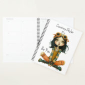 女の予測できな人お洒落、名前を変えて、年 プランナー手帳 (ディスプレー)