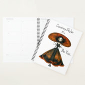 女の予測できな人お洒落、名前を変えて、年 プランナー手帳 (ディスプレー)