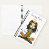 女の予測できな人お洒落、名前を変えて、年 プランナー手帳 (ディスプレー)