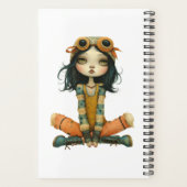 女の予測できな人お洒落、名前を変えて、年 プランナー手帳 (裏面)