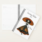 女の予測できな人お洒落、名前を変えて、年 プランナー手帳 (ディスプレー)