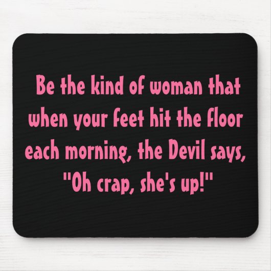 女の人になって….. マウスパッド (正面)