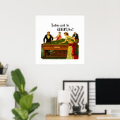 女の人は何ができないの? ポスター (ホームオフィス)