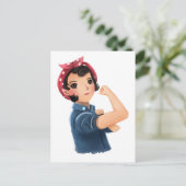 女の人を丸め込むんだ！WWII ポストカード (スタンド正面)