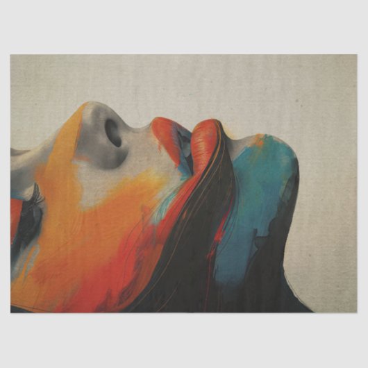 女の切り離し 薄葉紙 (正面)