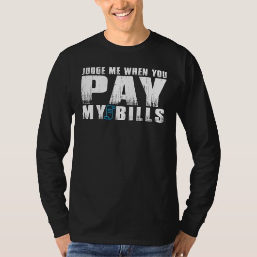 女の勘定を払ったら僕を裁け Tシャツ (正面)