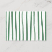 女の名門私立校風の子テニス物干しおむつラッフルカード エンクロージャーカード (裏面)