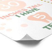 女の子いくつかのバニーをテーマにしたマイルストーンバナーポスター ポスター (角)