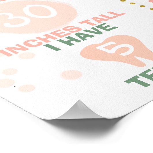 女の子いくつかのバニーをテーマにしたマイルストーンバナーポスター ポスター (角)