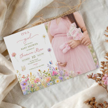 女の子おめでとう!野の花ベビーシャワーの写真