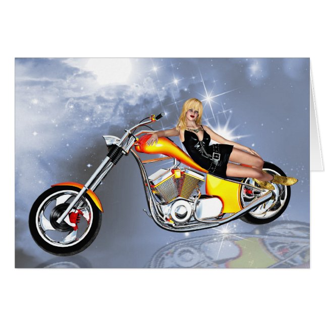 女の子およびチョッパー (正面横)