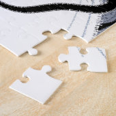 女の子およびドラゴンのパズル ジグソーパズル (側面)