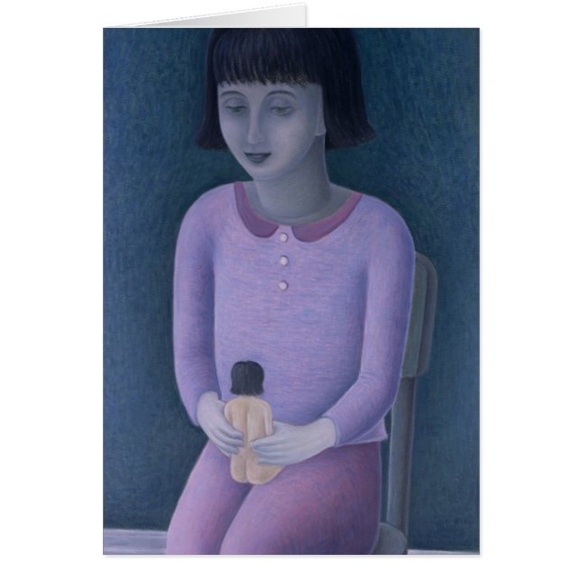 女の子および人形2003年 (正面)