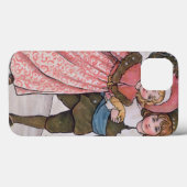 女の子および男の子のスケートで滑る Case-Mate iPhoneケース (裏面 (横))