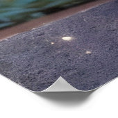 女の子お洒落かわいいプリンセスピンクティアラ民族 ポスター (角)